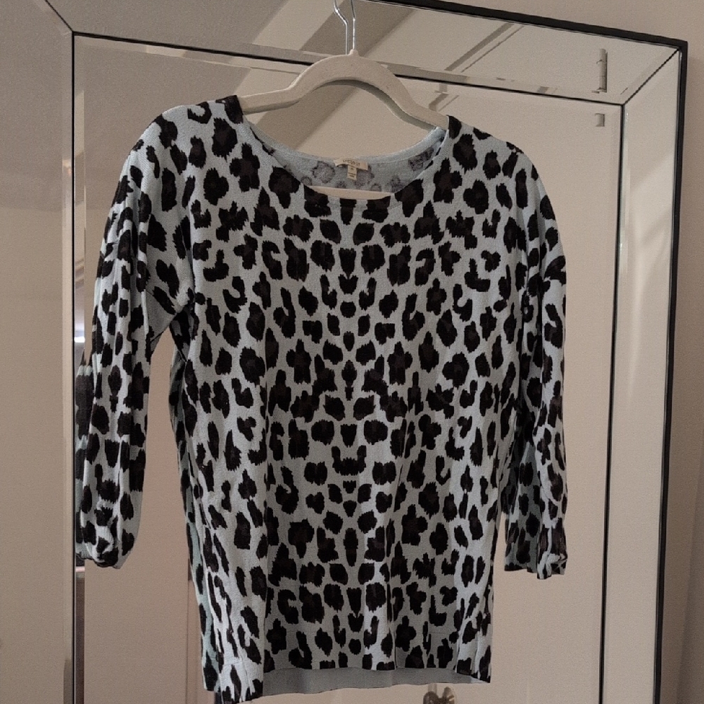 Y/Project Animal Print Knit Top